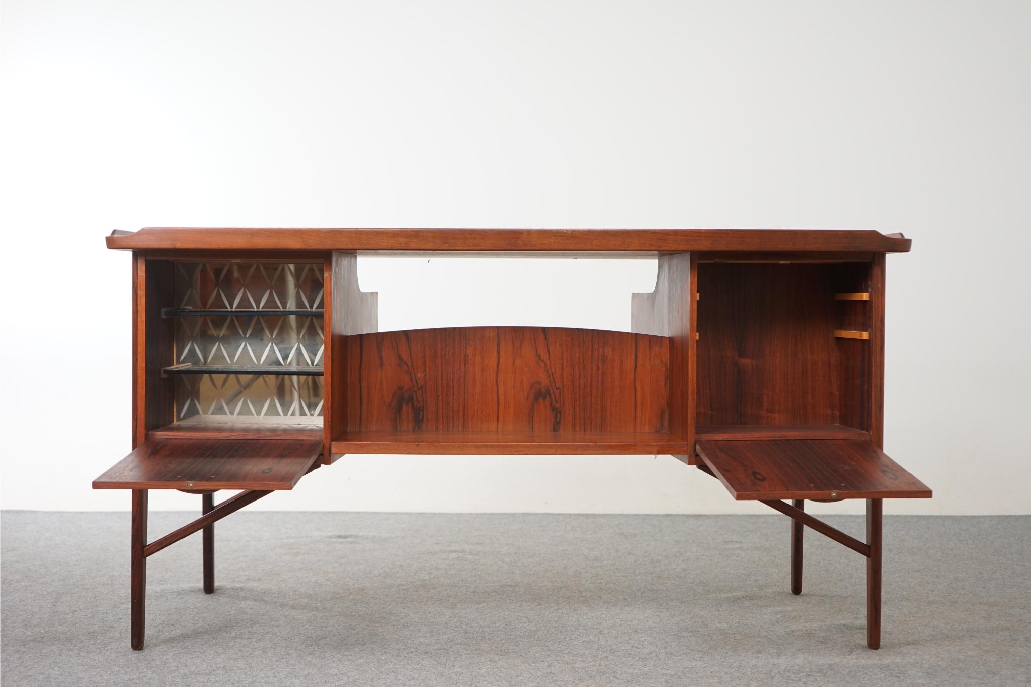 Danish Mid-Century Modern Rosewood Desk by Svend A. Madsen 4