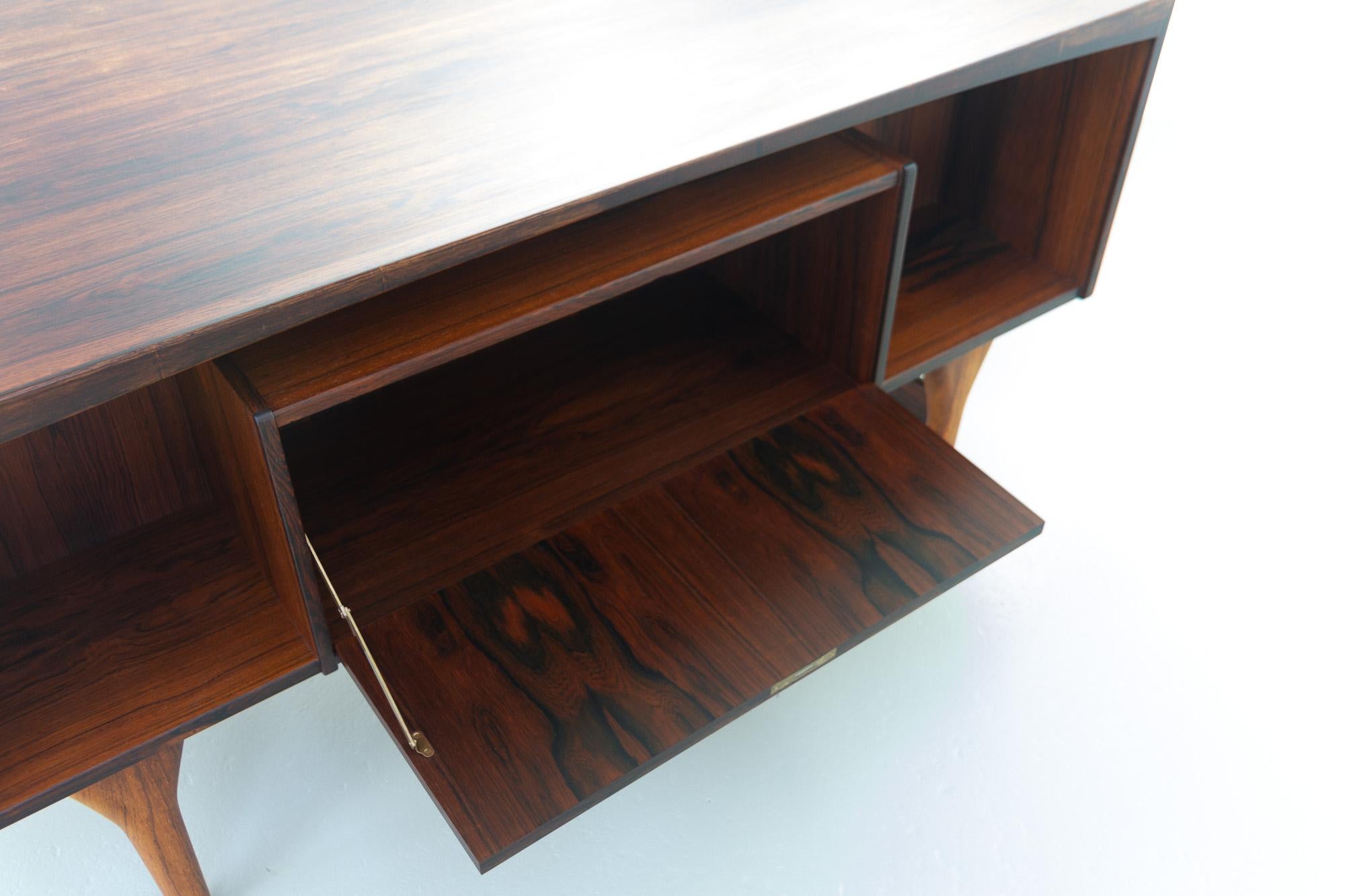 Danish Mid-Century Modern Rosewood Desk by Valdemar Mortensen, 1960s 7