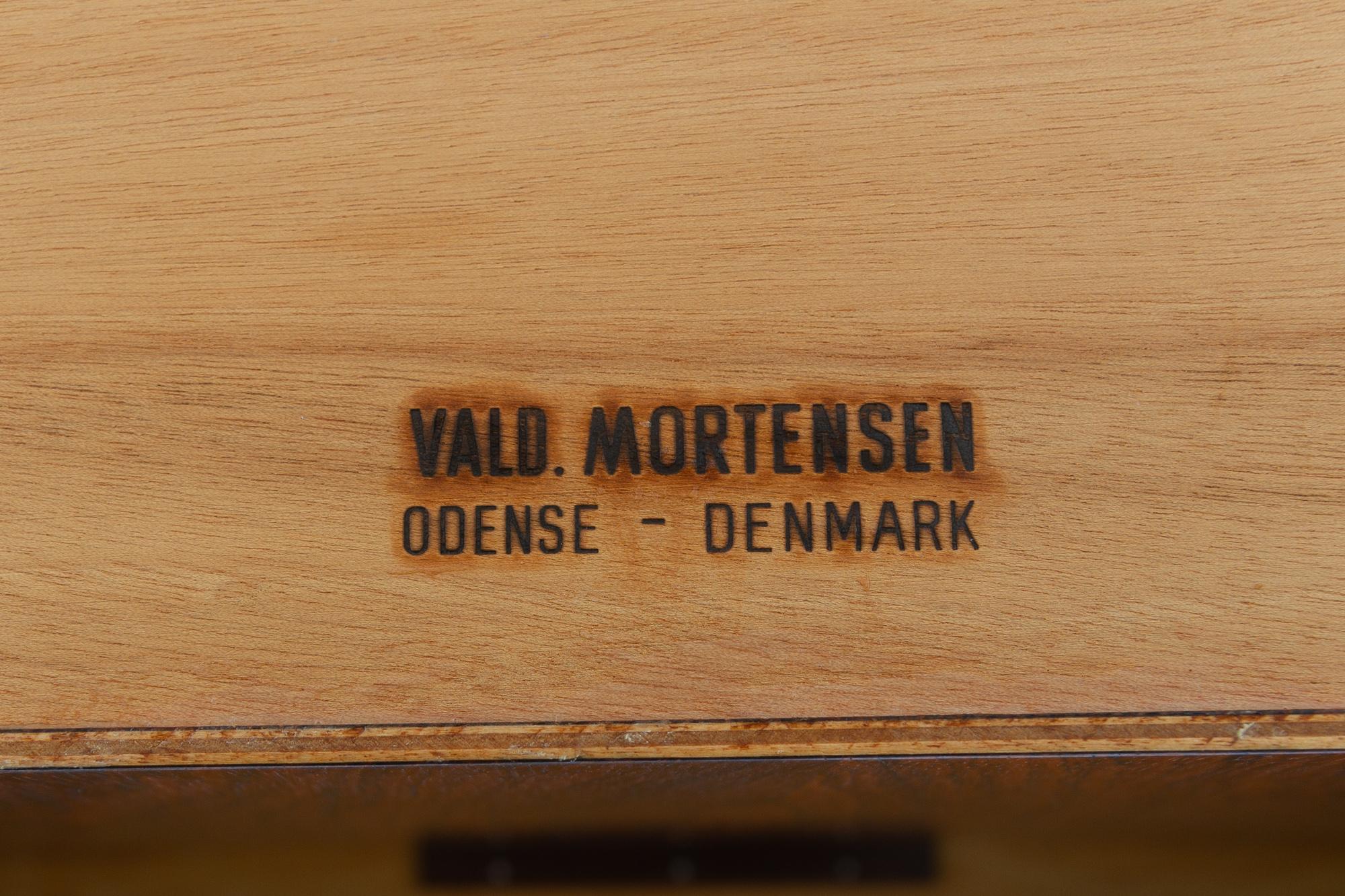 Danish Mid-Century Modern Rosewood Desk by Valdemar Mortensen, 1960s 15