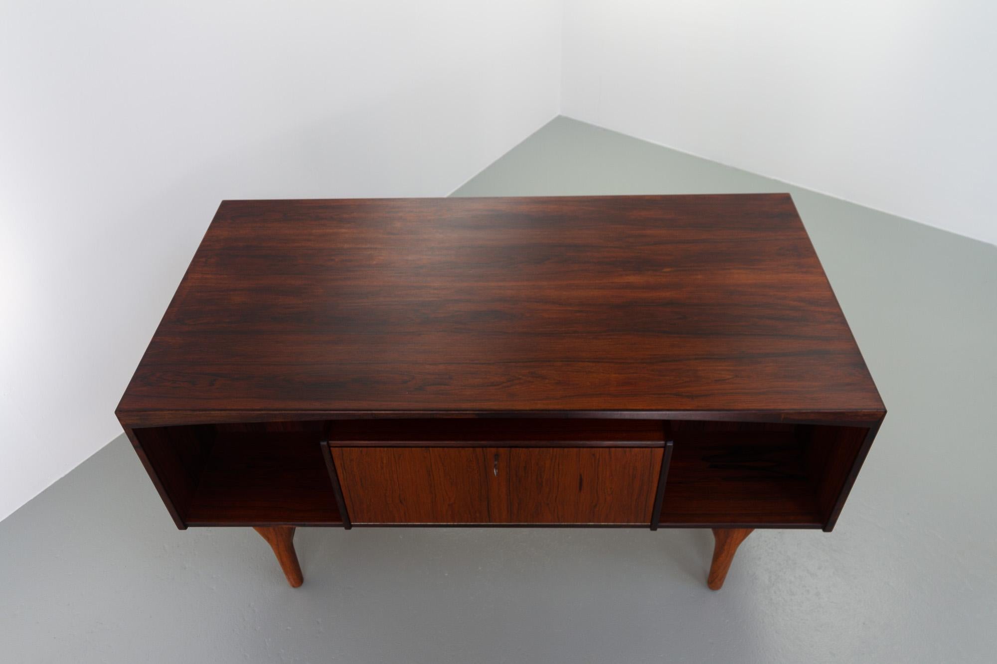 Danish Mid-Century Modern Rosewood Desk by Valdemar Mortensen, 1960s 16