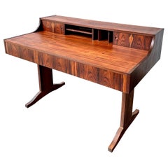 Danish Mid Century Modern Rosewood Desk circa 1960