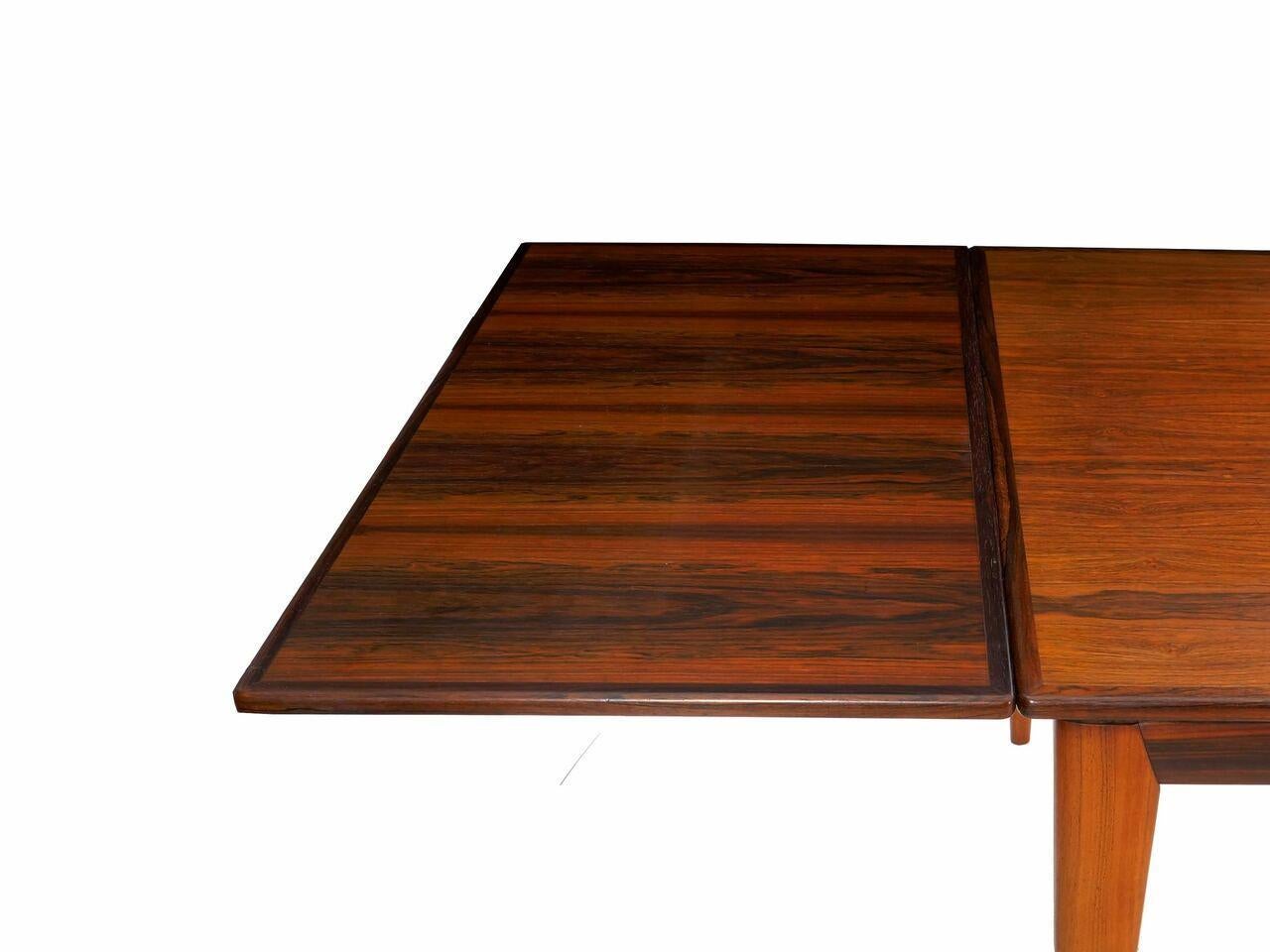 Danish Mid-Century Modern Rosewood Dining Table by Niels Møller, Model No. 254 7