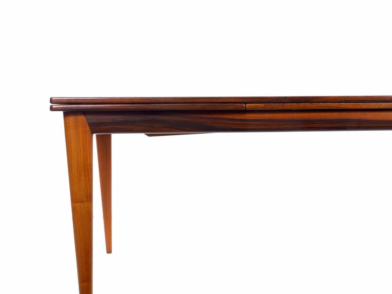 Danish Mid-Century Modern Rosewood Dining Table by Niels Møller, Model No. 254 11