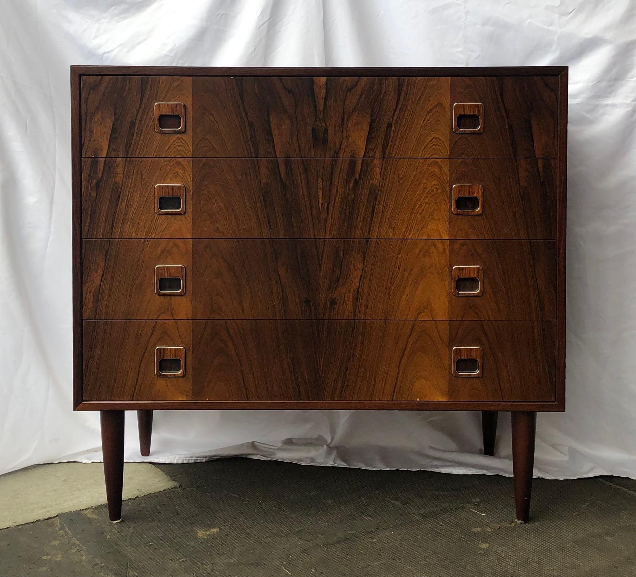 Mid-Century Modern Danish Mid Century Modern Rosewood Dresser
