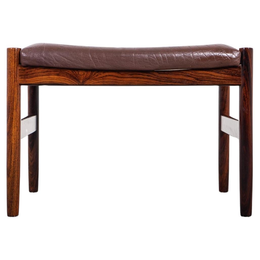 Danish Mid-Century Modern Rosewood Footstool by Spottrup For Sale