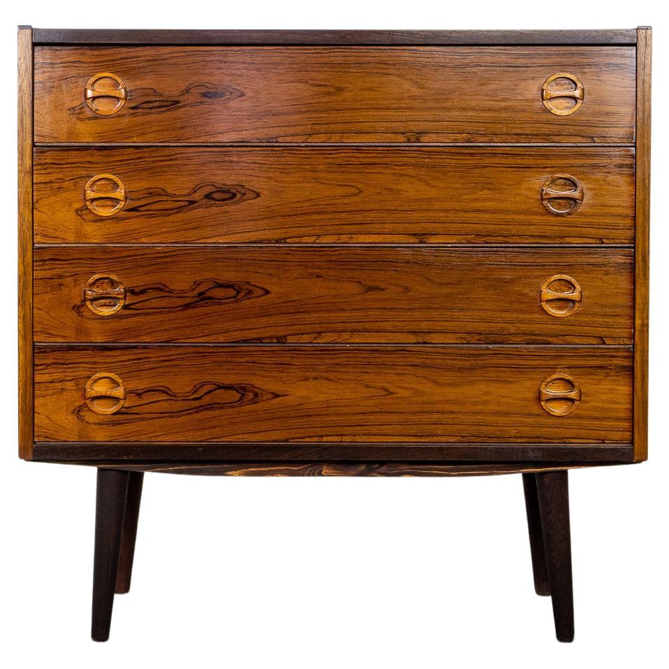 MidCentury Modern Rosewood Long 11 Drawer Dresser For Sale at 1stDibs