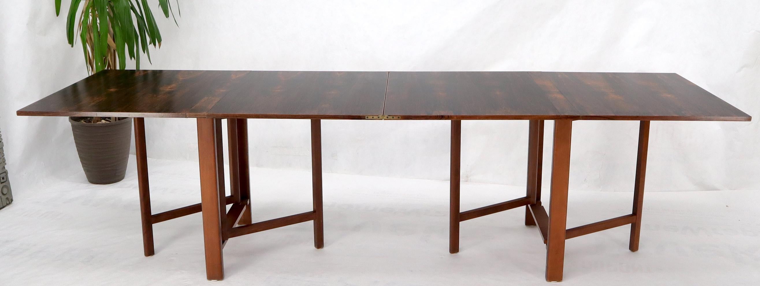 Danish Mid-Century Modern Rosewood Gate Leg Maria Dining Table Bruno Mathsson  For Sale 2