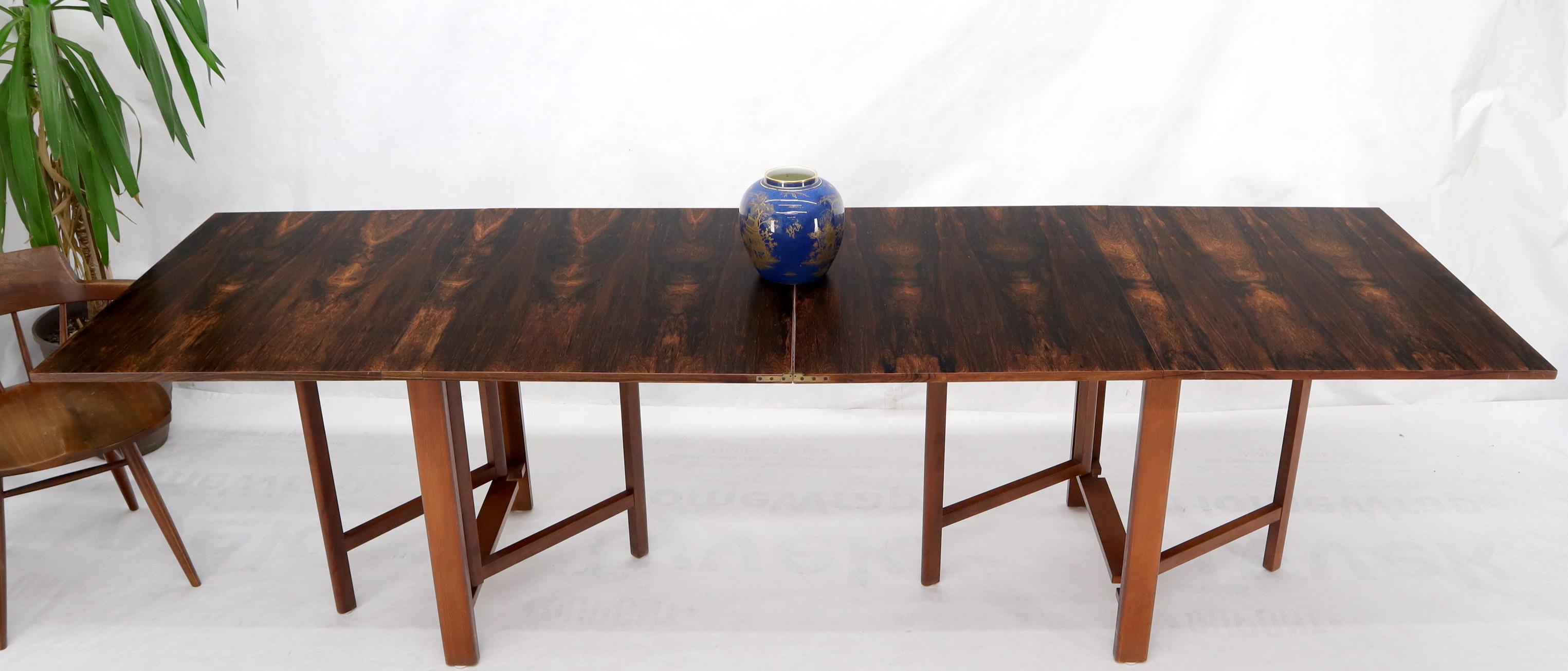 Danish Mid-Century Modern Rosewood Gate Leg Maria Dining Table Bruno Mathsson  For Sale 7