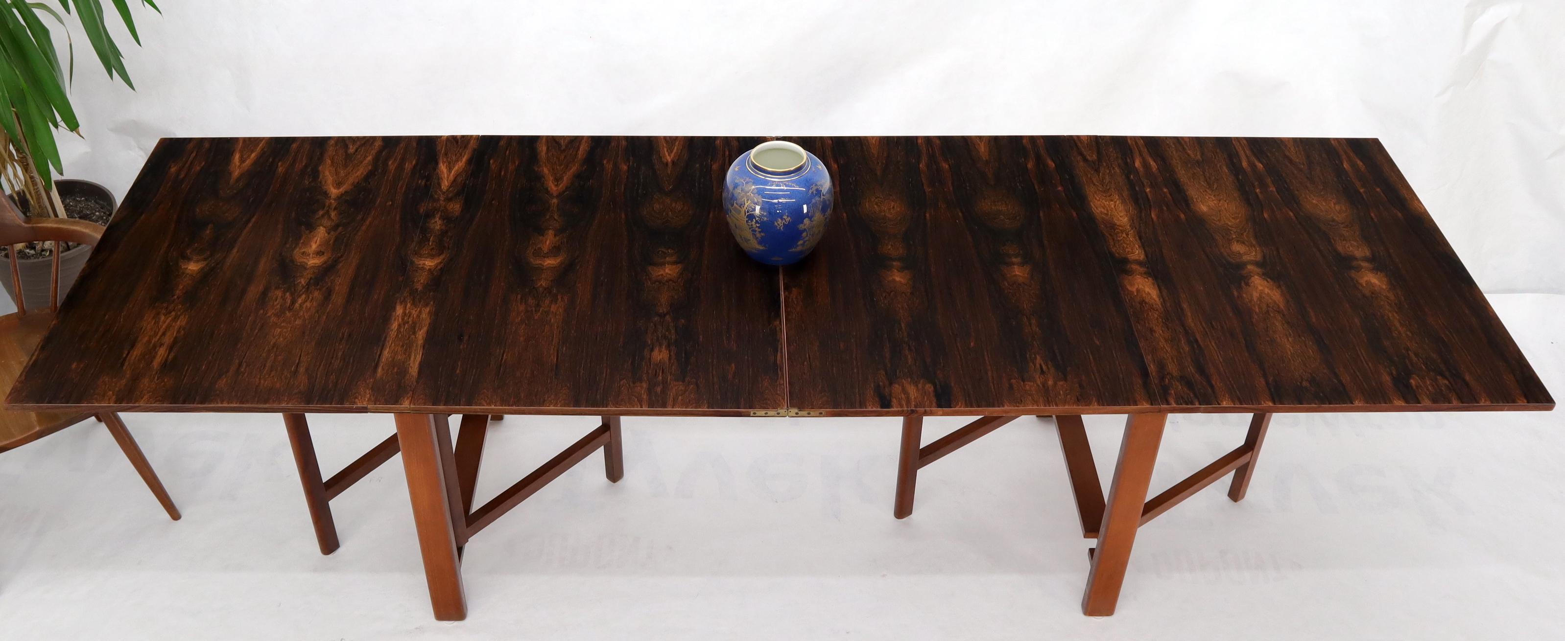 Danish Mid-Century Modern Rosewood Gate Leg Maria Dining Table Bruno Mathsson  For Sale 8