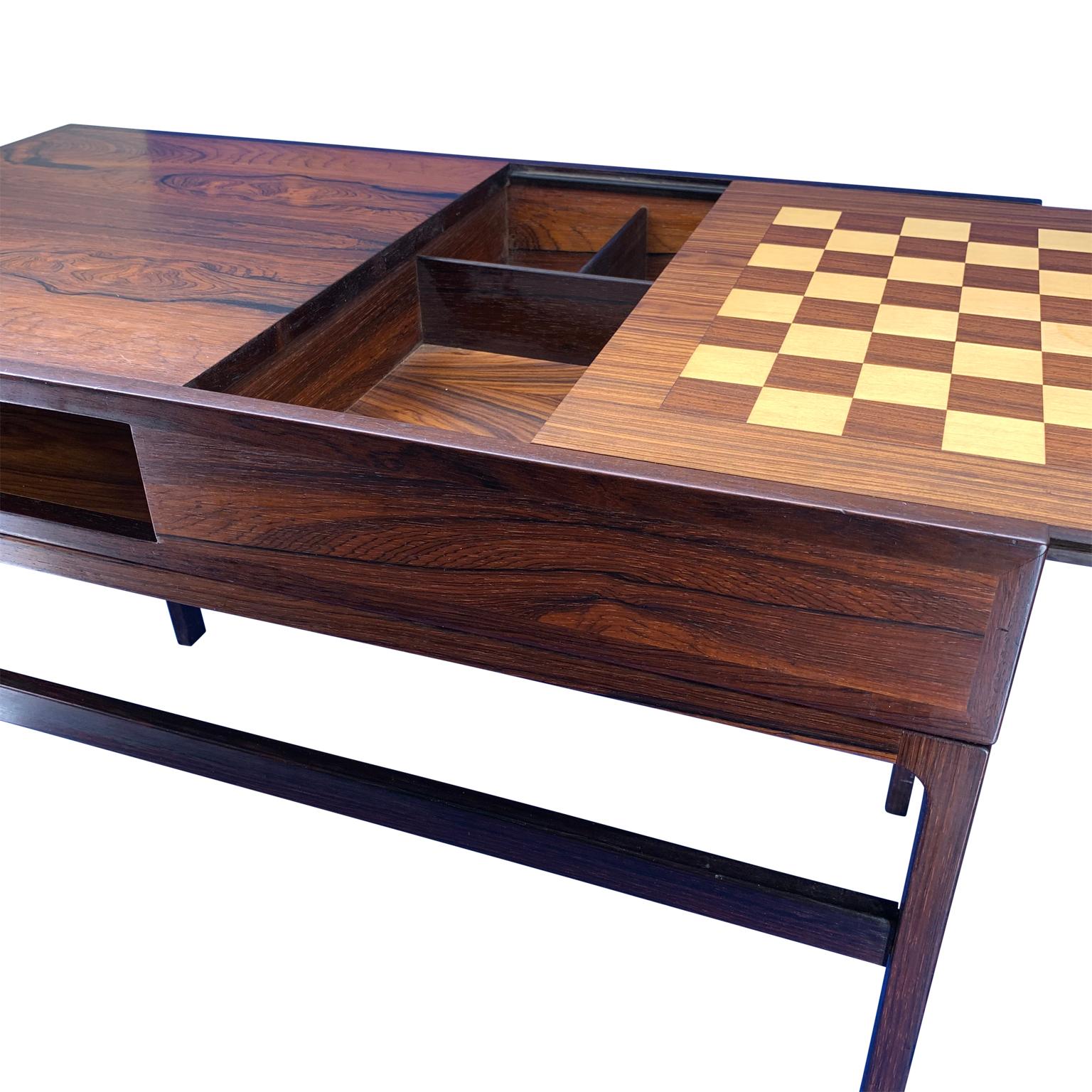 mid century modern game table