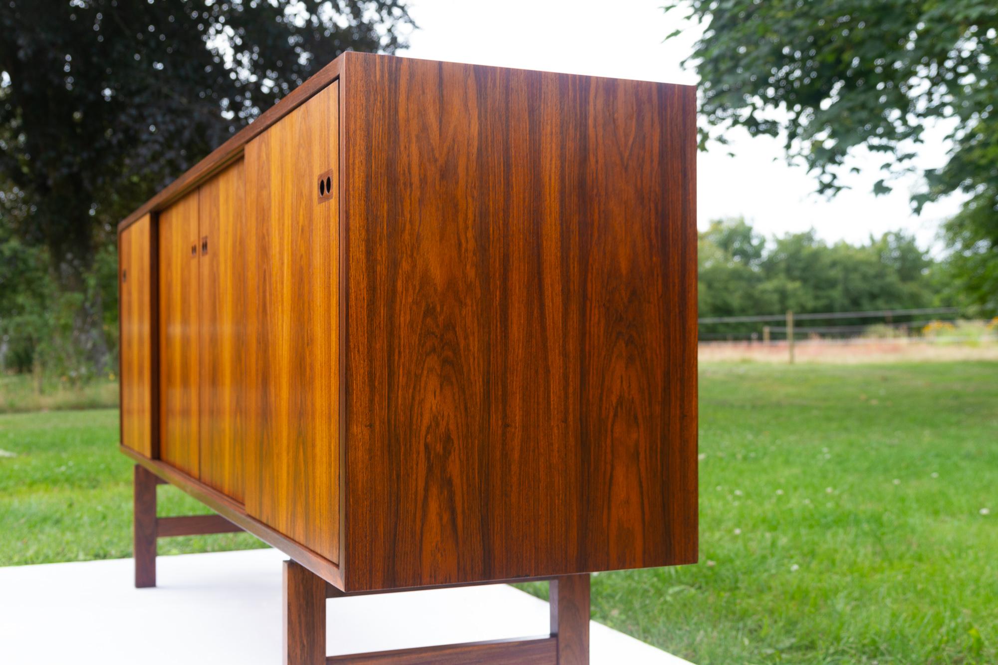 Danish Mid-Century Modern Rosewood Sideboard, 1960s For Sale 10