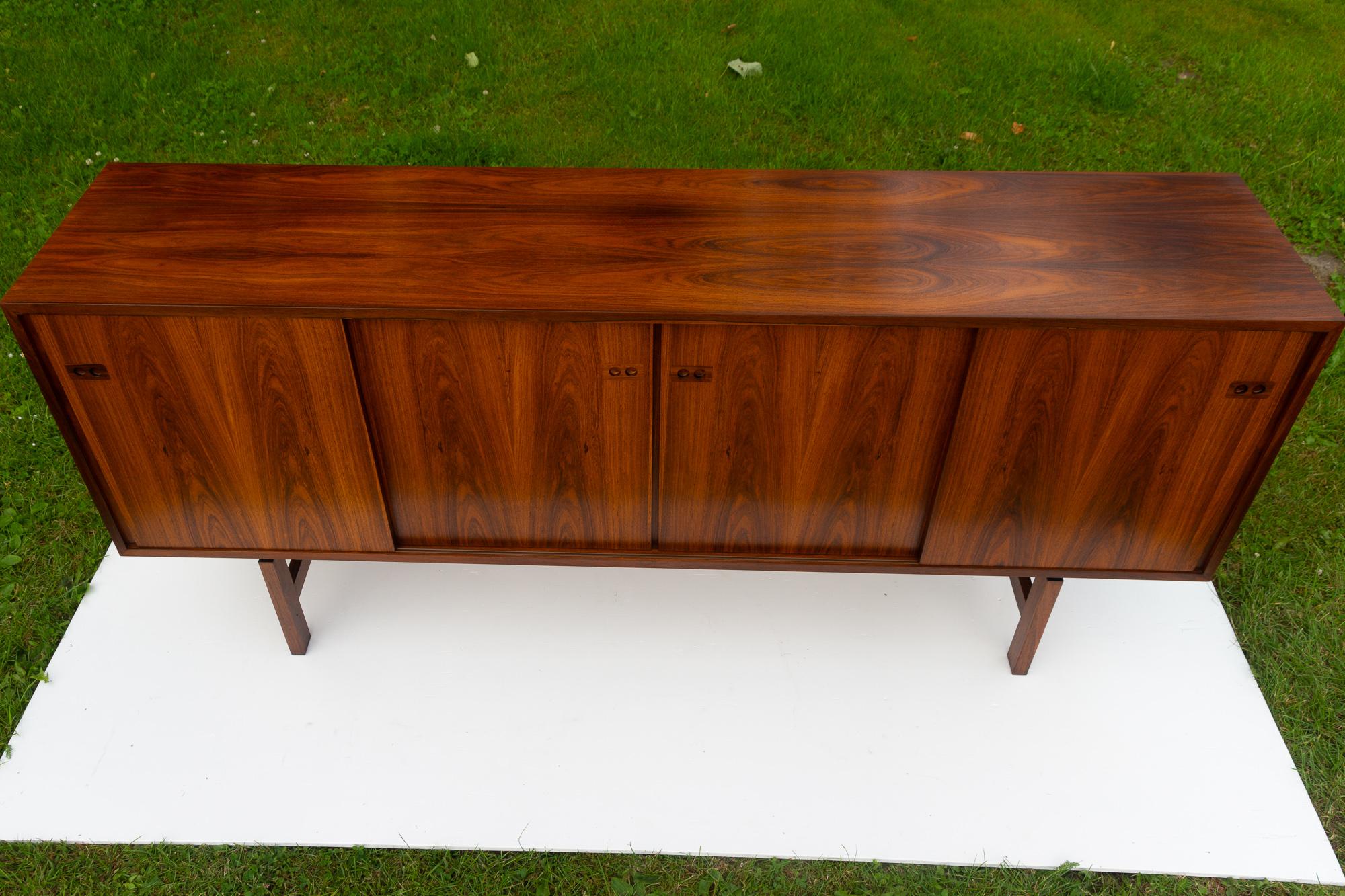 Danish Mid-Century Modern Rosewood Sideboard, 1960s For Sale 3