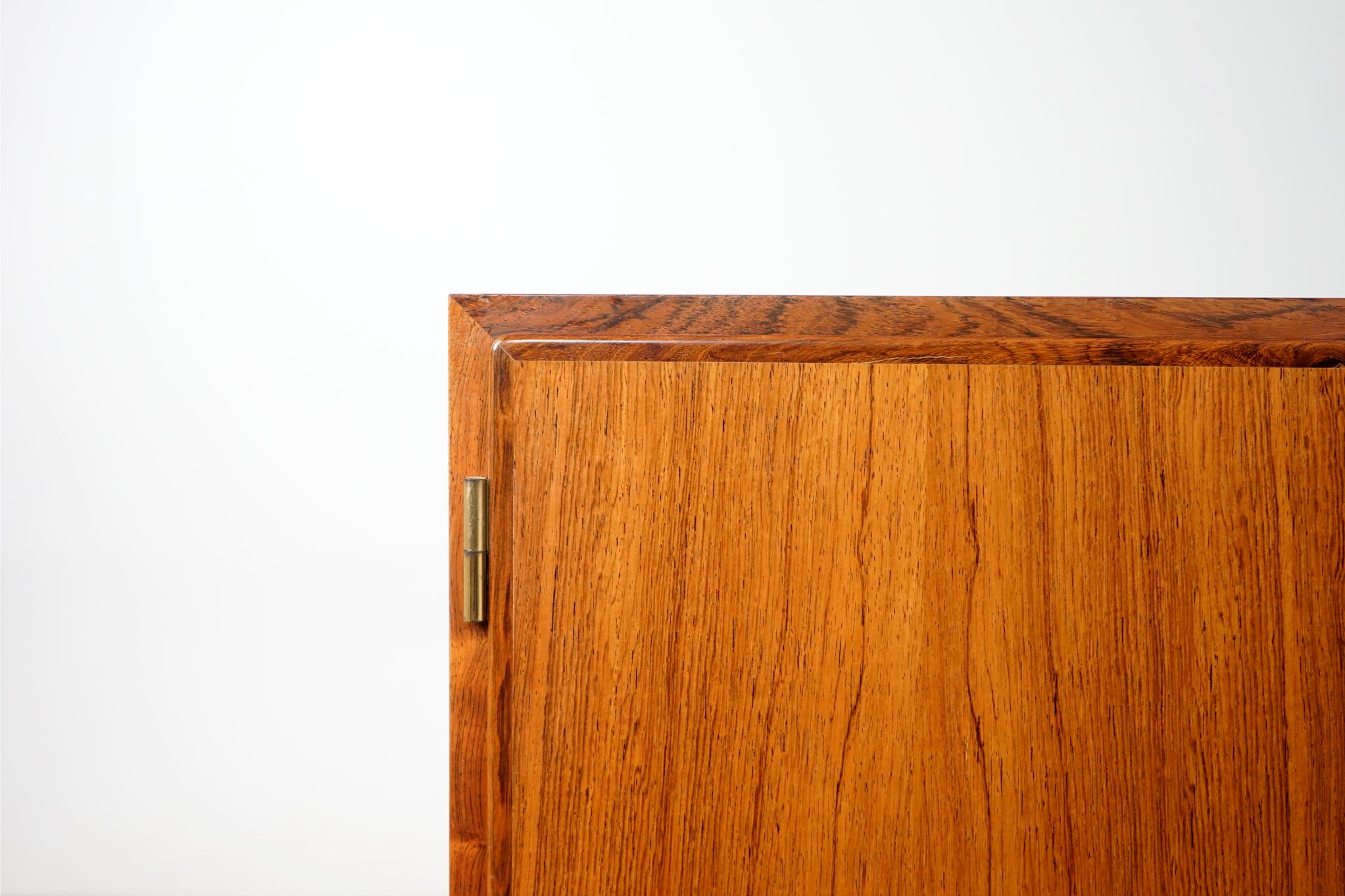 Scandinavian Modern Danish Mid-Century Modern Rosewood Sideboard by Hundevad 