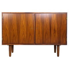 Retro Danish Mid-Century Modern Rosewood Sideboard Cabinet by Hundevad