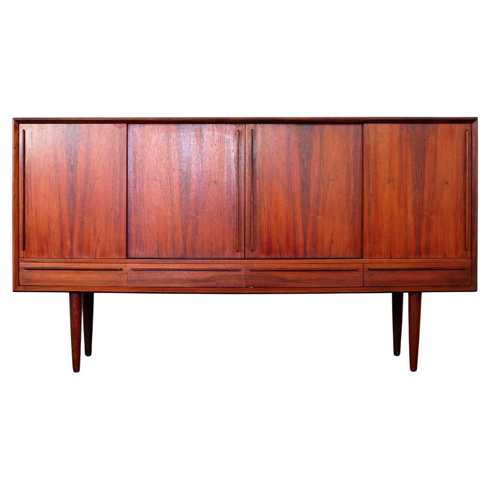 Danish Mid-Century Modern Rosewood Sideboard