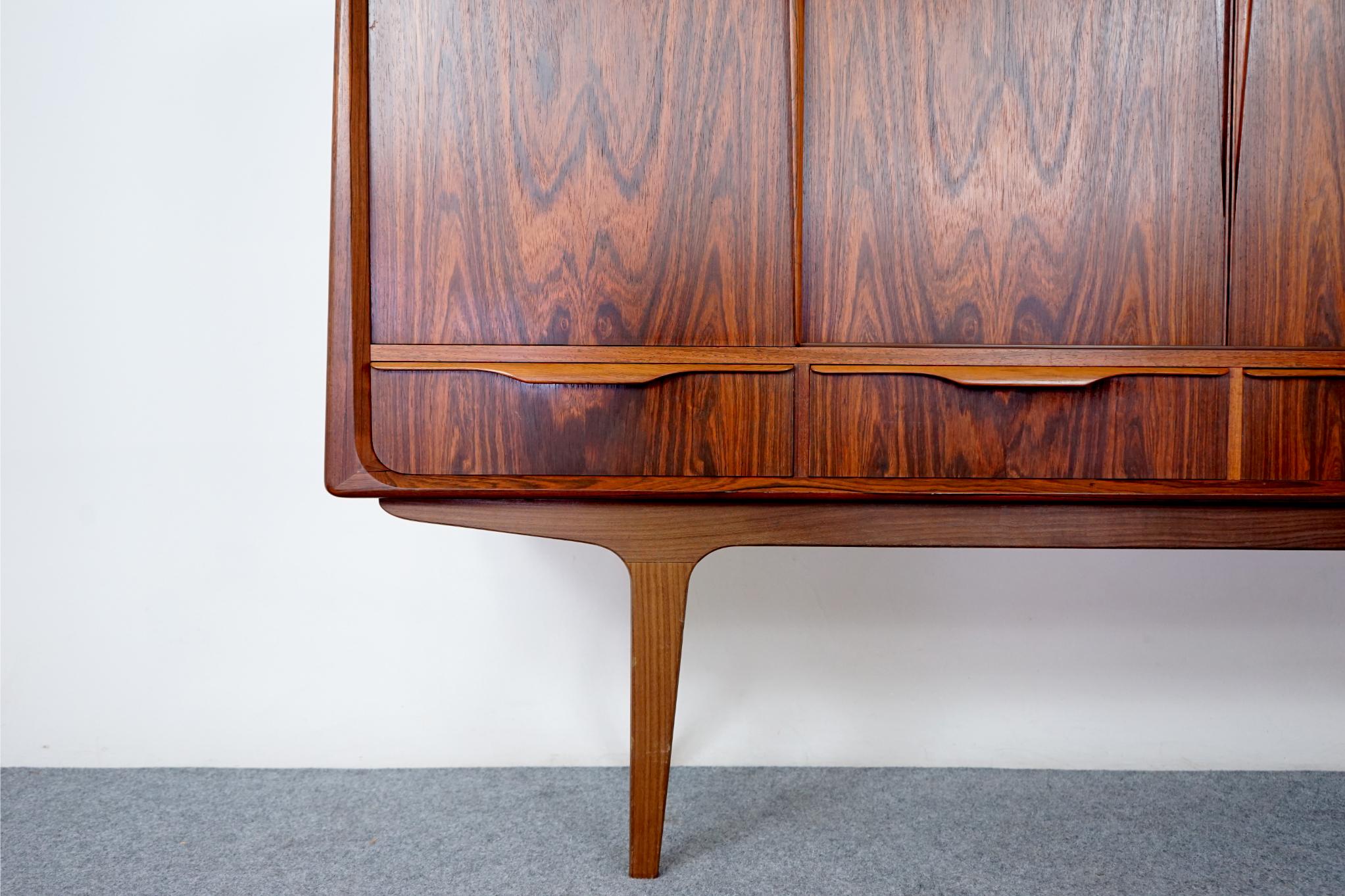 mid century rosewood sideboard