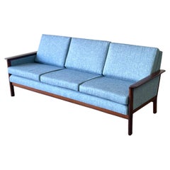 Vintage Danish Mid-Century Modern Rosewood Sofa by Westnofa