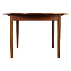 Danish Mid-Century Modern Round Rosewood Dining Table