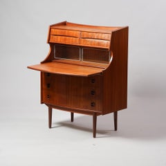 Danish Mid-Century Modern Secretary Desk by Gunnar Falsig, 60s