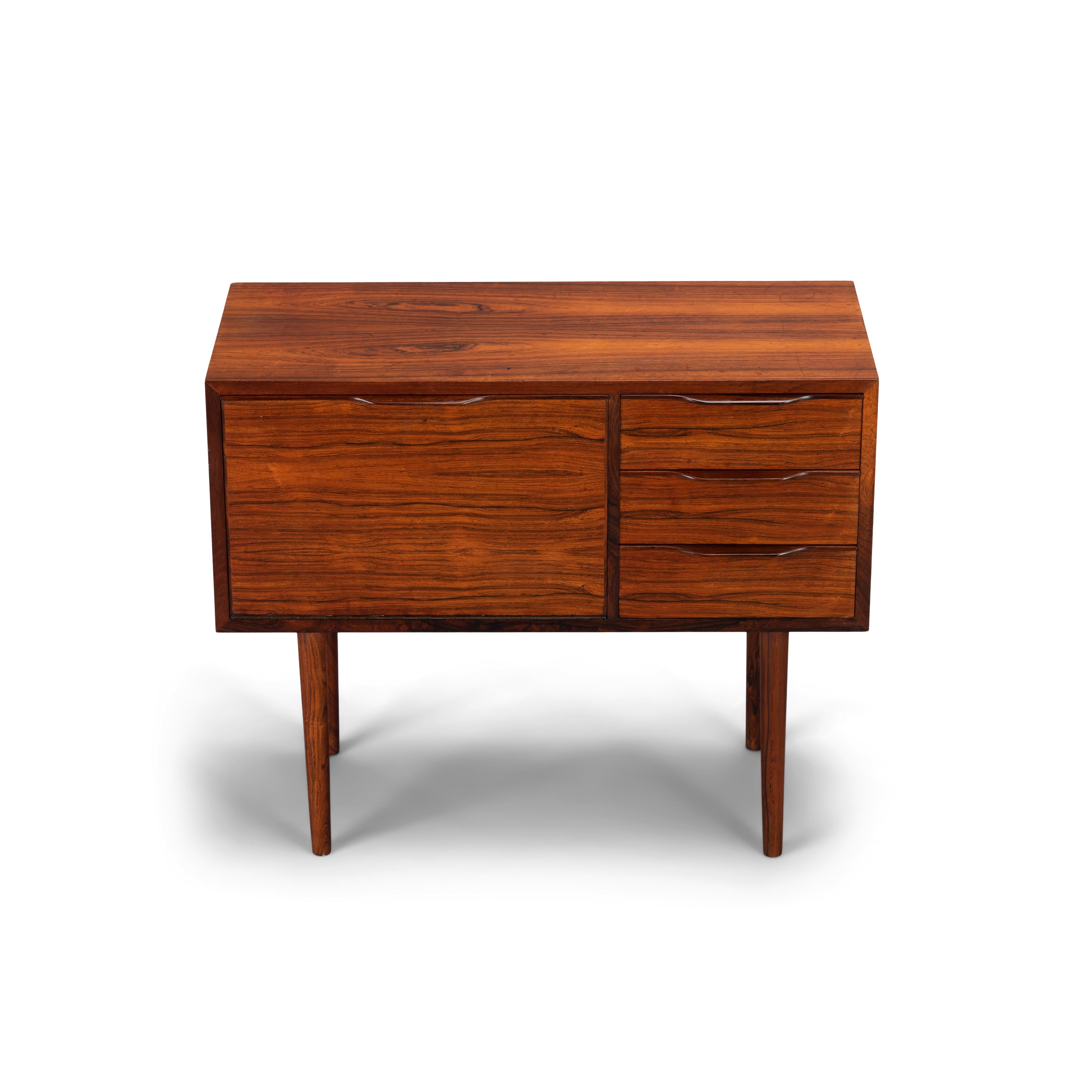 Mid-20th Century Danish Mid-Century Modern Small Chest with Drawers, 1960s