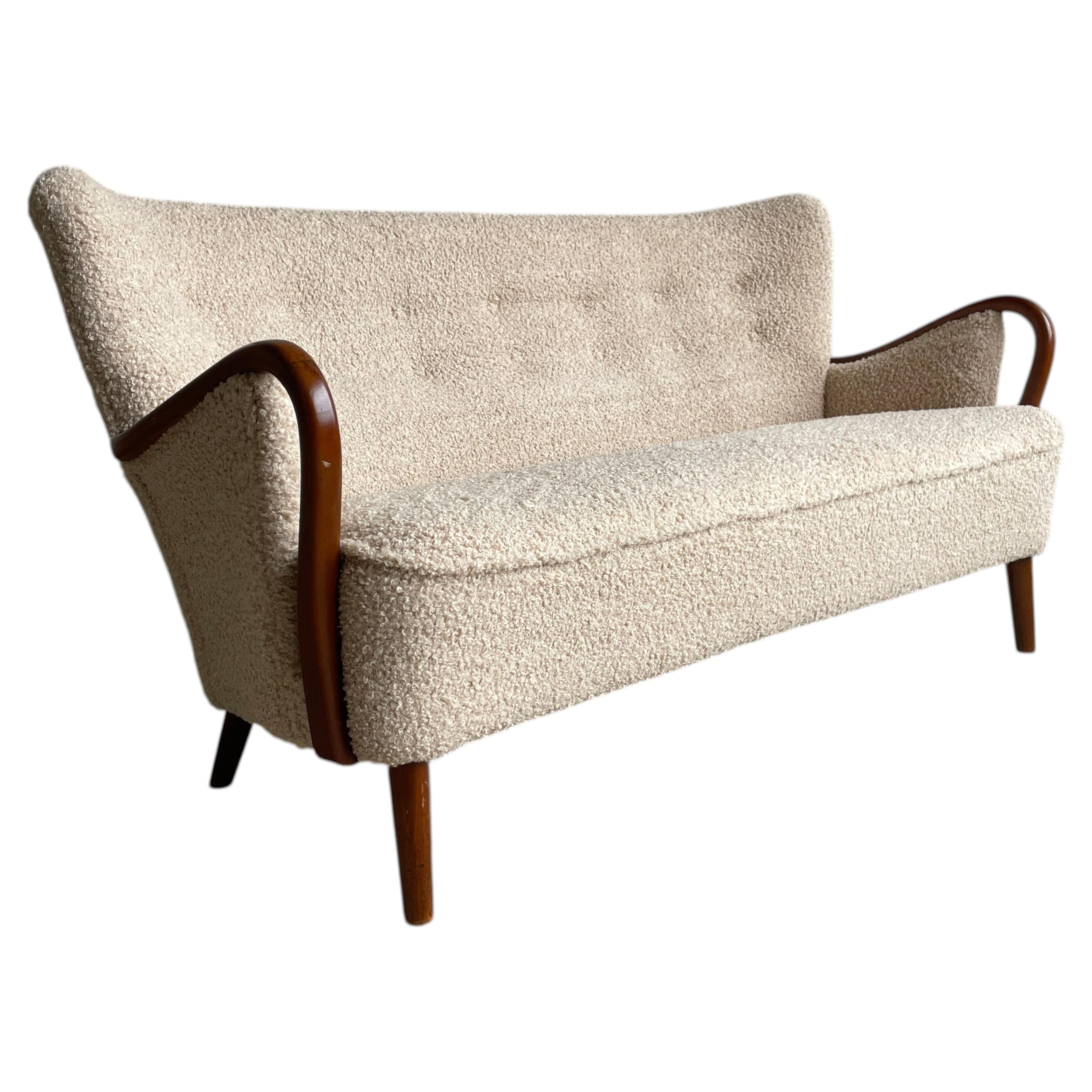 Danish Mid-Century Modern Sofa, Alfred Christensen, Slagelse Møbelværk, 1940s