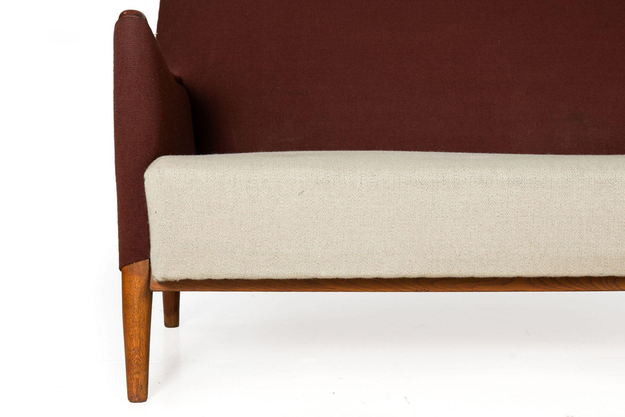 Dänisches Sofa und Sessel aus Teakholz, Mitte des Jahrhunderts, um 1960 im Angebot 9