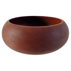 Danish Mid-Century Modern Solid Teak Bowl