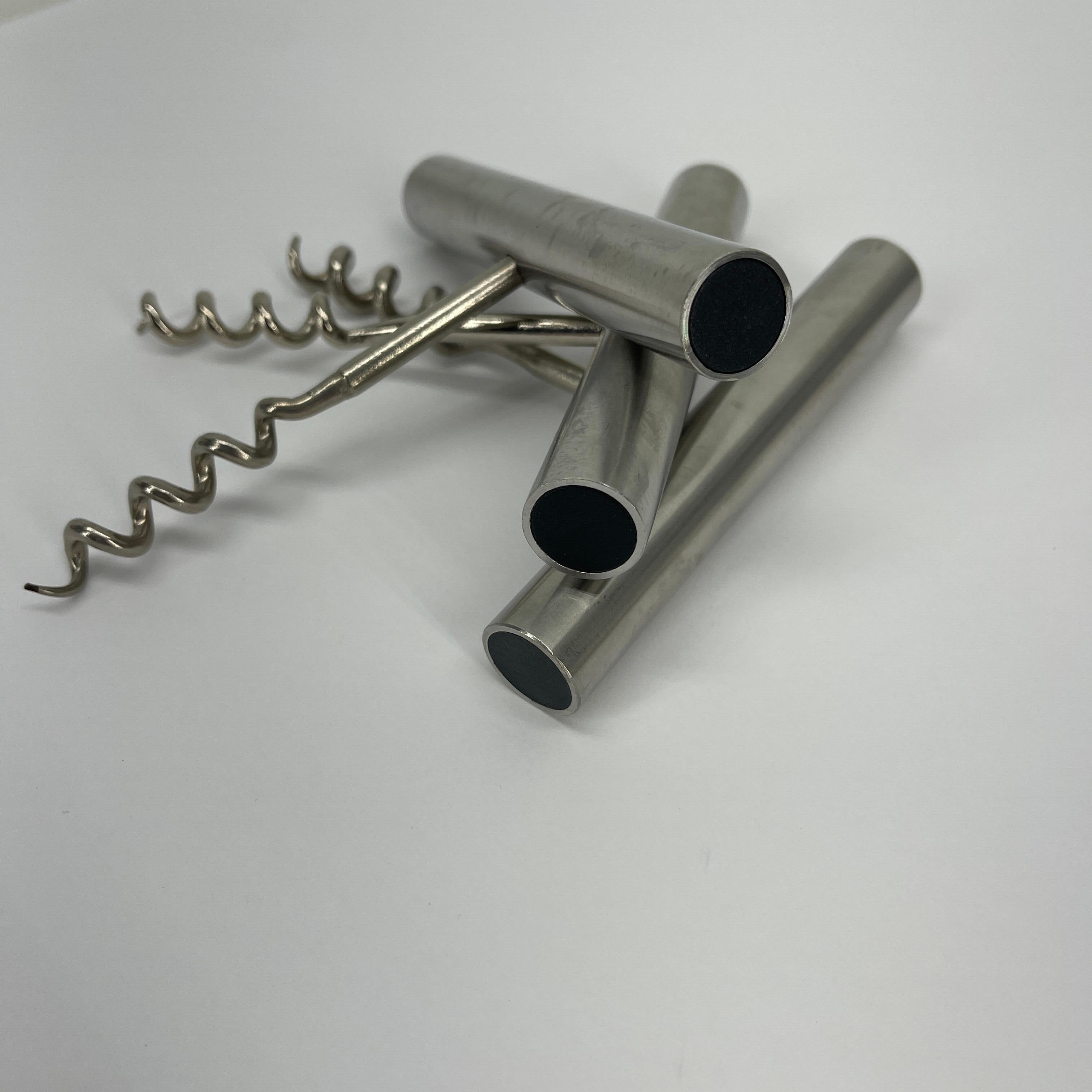 Mid-Century Modern Stelton Stainless Steel Corkscrews, Set of three, Danish For Sale 4