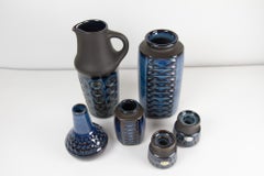 Grès danois moderne du milieu du siècle de Søholm des années 1960, lot de 6