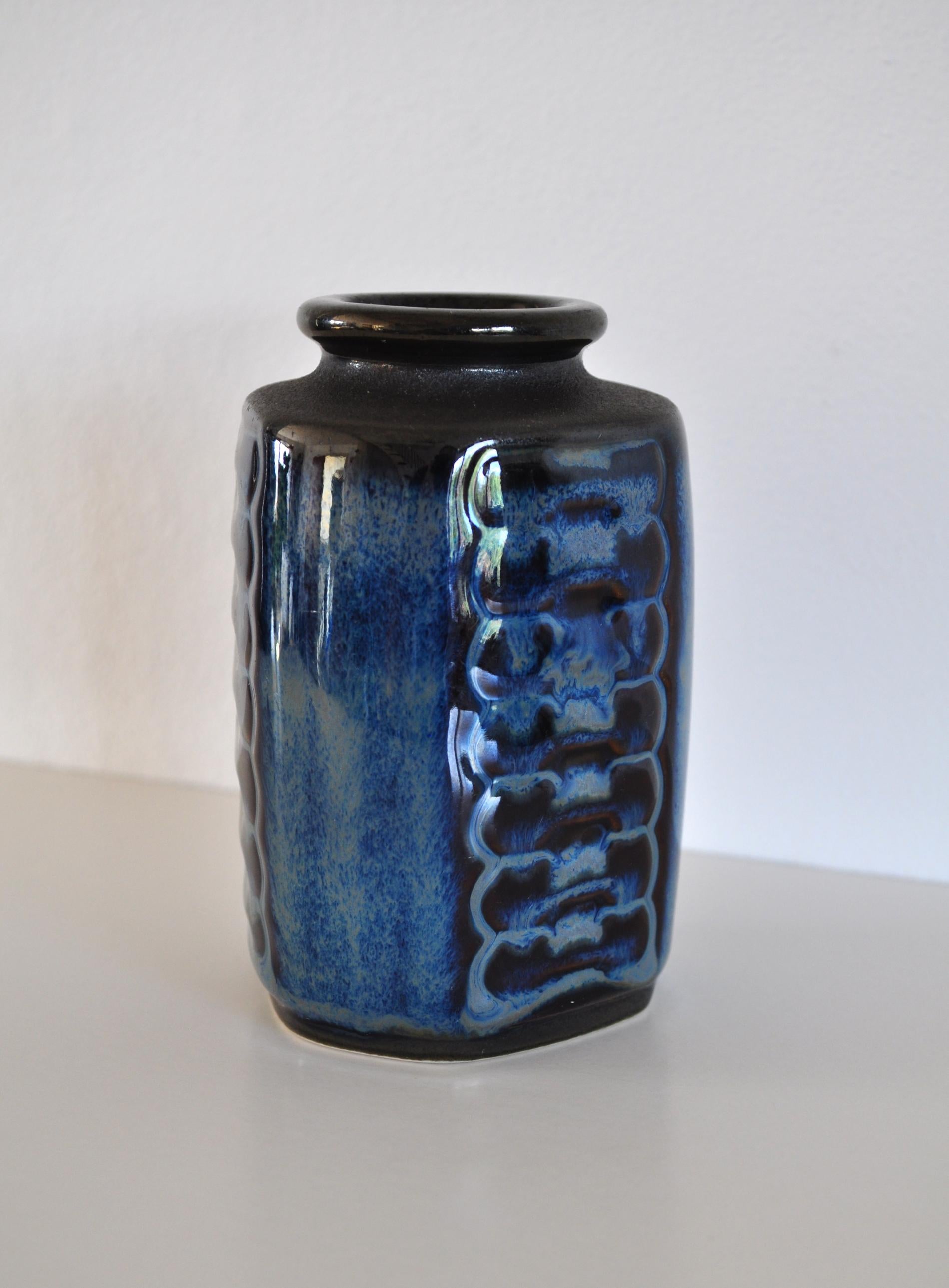 Danish Mid-Century Modern Stoneware Vase by Einar Johansen for Søholm, 1960s In Excellent Condition In Vordingborg, DK