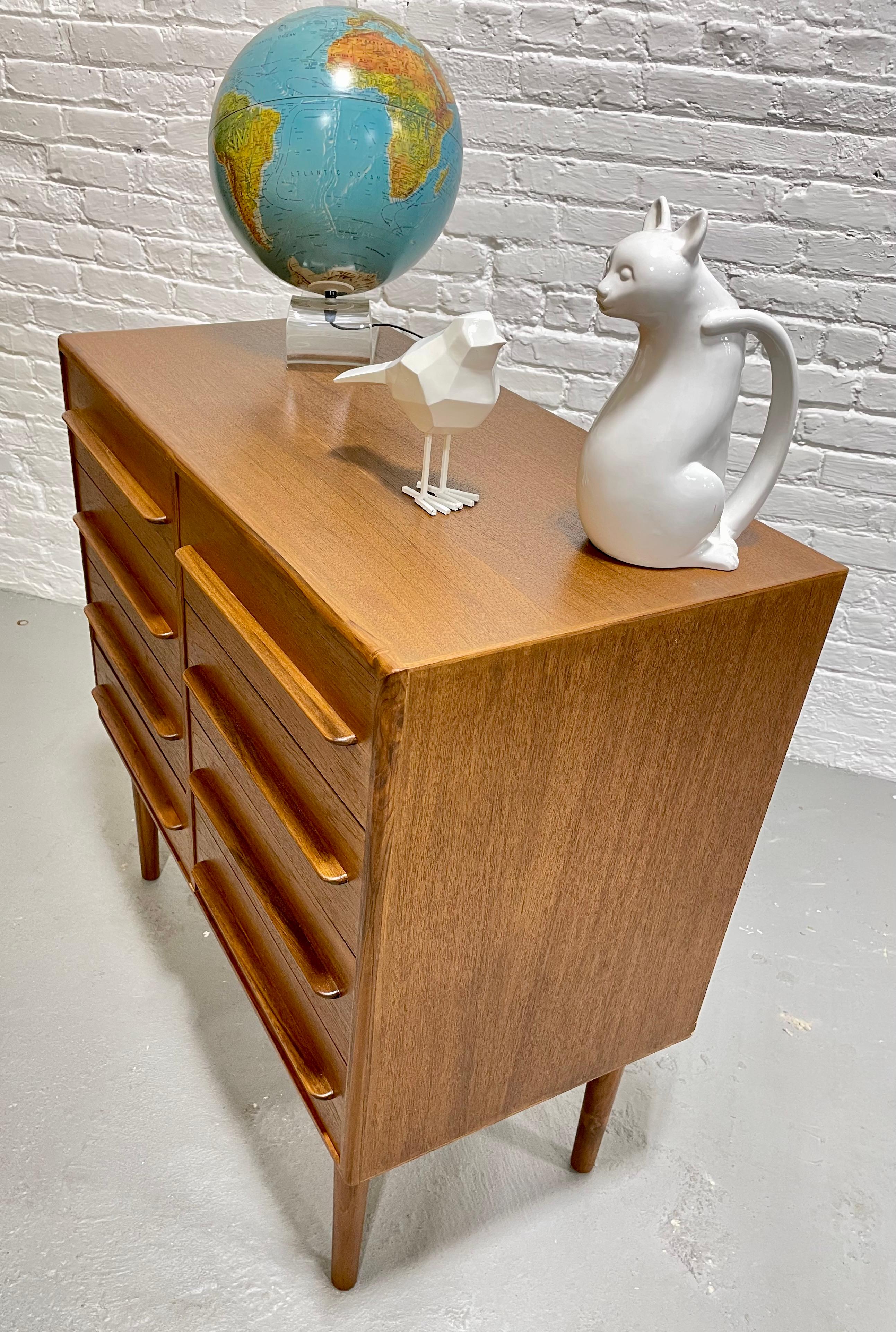 Danish Mid-Century Modern Styled Teak Dresser, Two Available 6