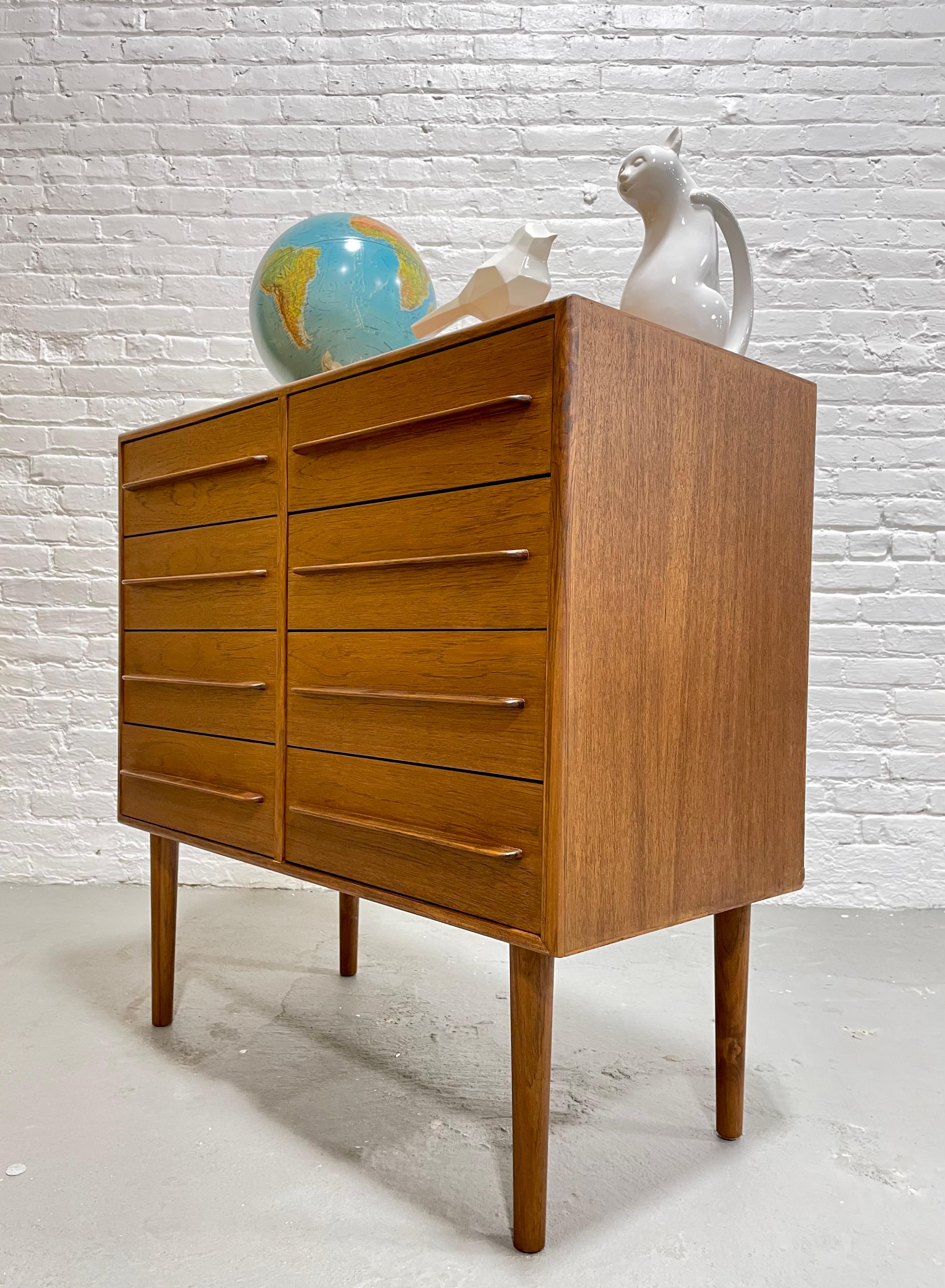 Danish Mid-Century Modern Styled Teak Dresser, Two Available 8