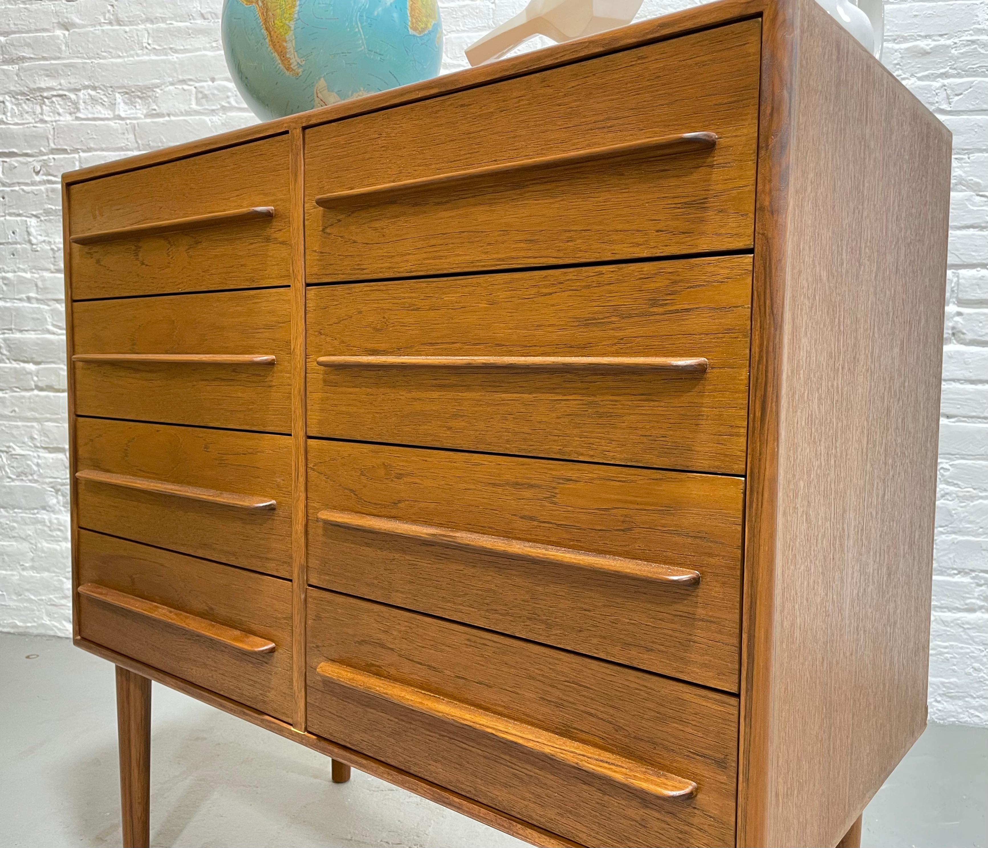 Danish Mid-Century Modern Styled Teak Dresser, Two Available 2