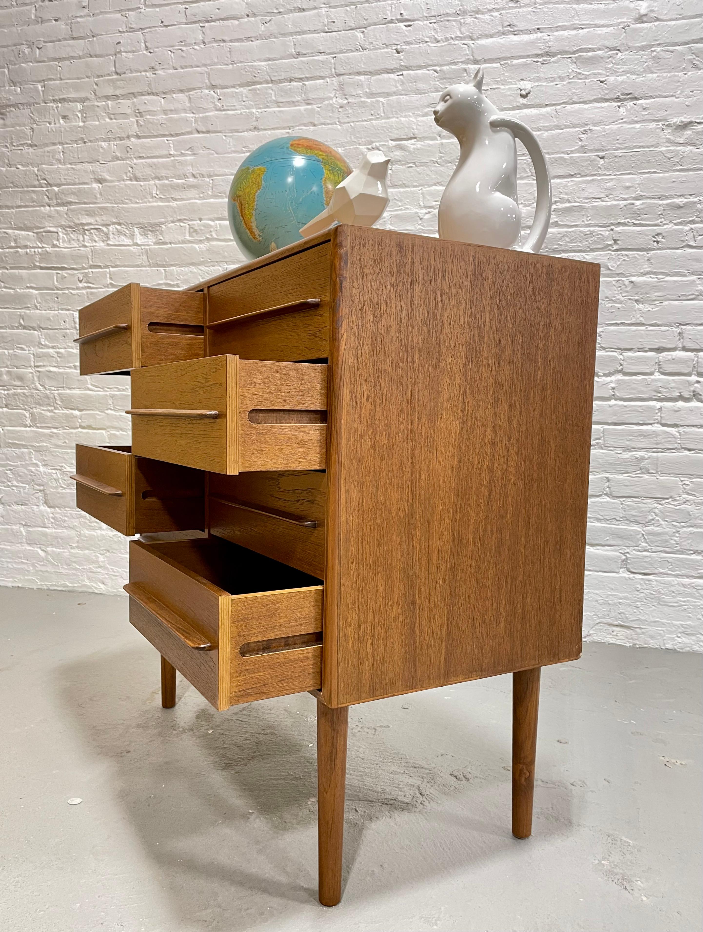 Danish Mid-Century Modern Styled Teak Dresser, Two Available 3