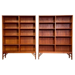 Dänisches Bücherregal aus Teakholz, Mid Century Modern, von Borge Mogensen