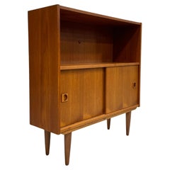 Vintage DANISH Mid Century Modern TEAK BOOKCASE, c. 1960’s