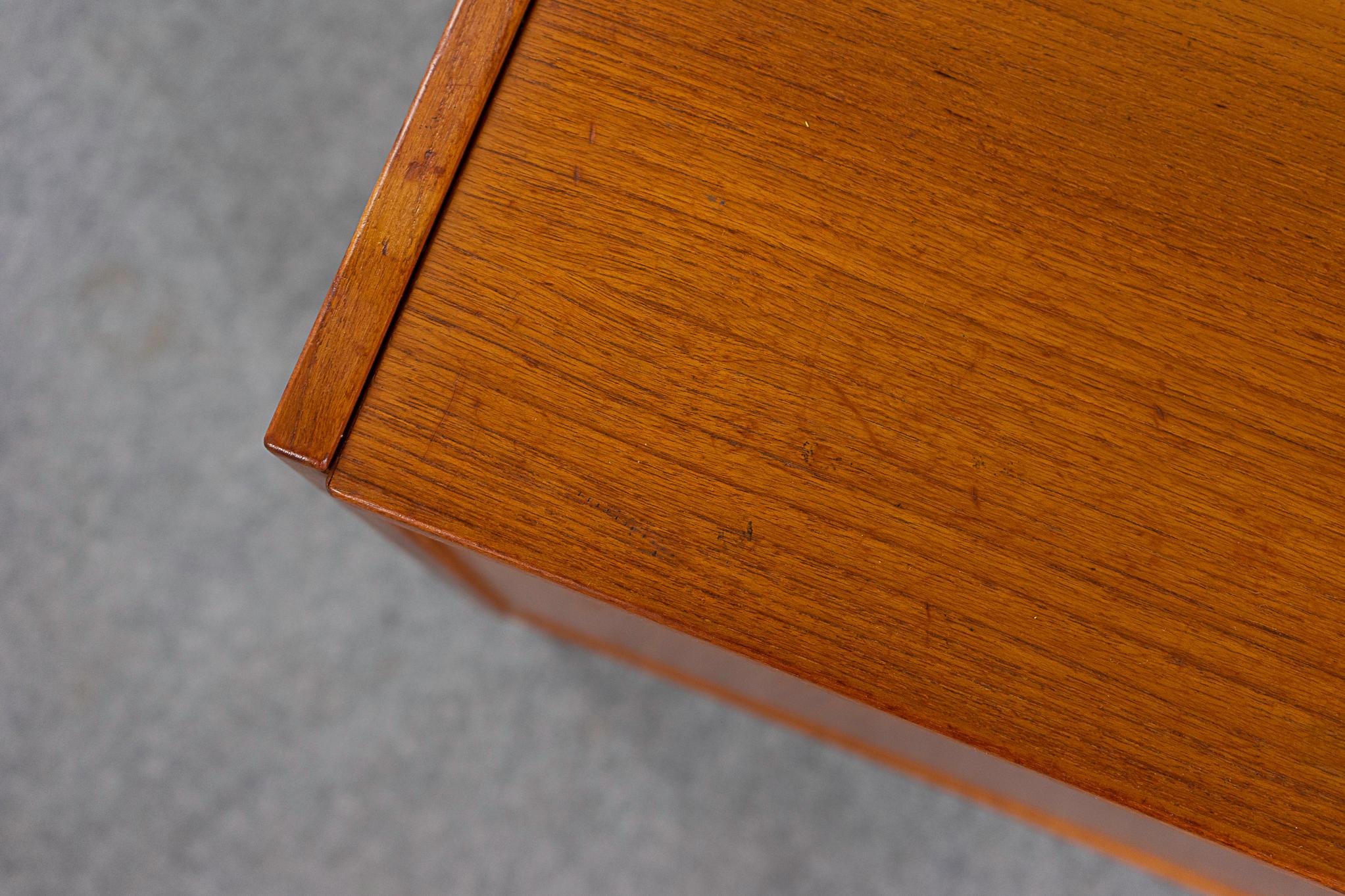 Veneer Danish Mid-Century Modern Teak Cabinet 