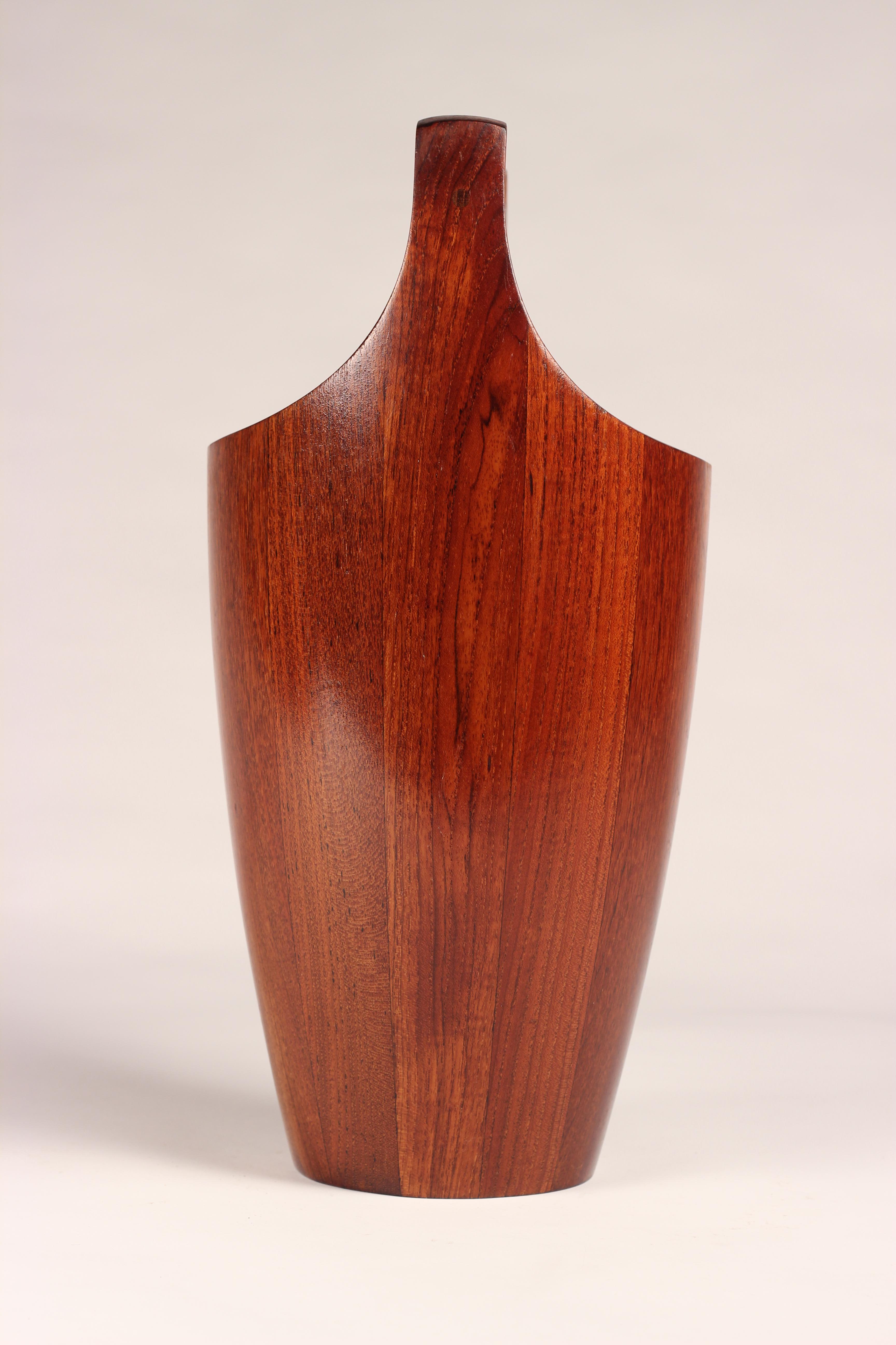danish teak ice bucket