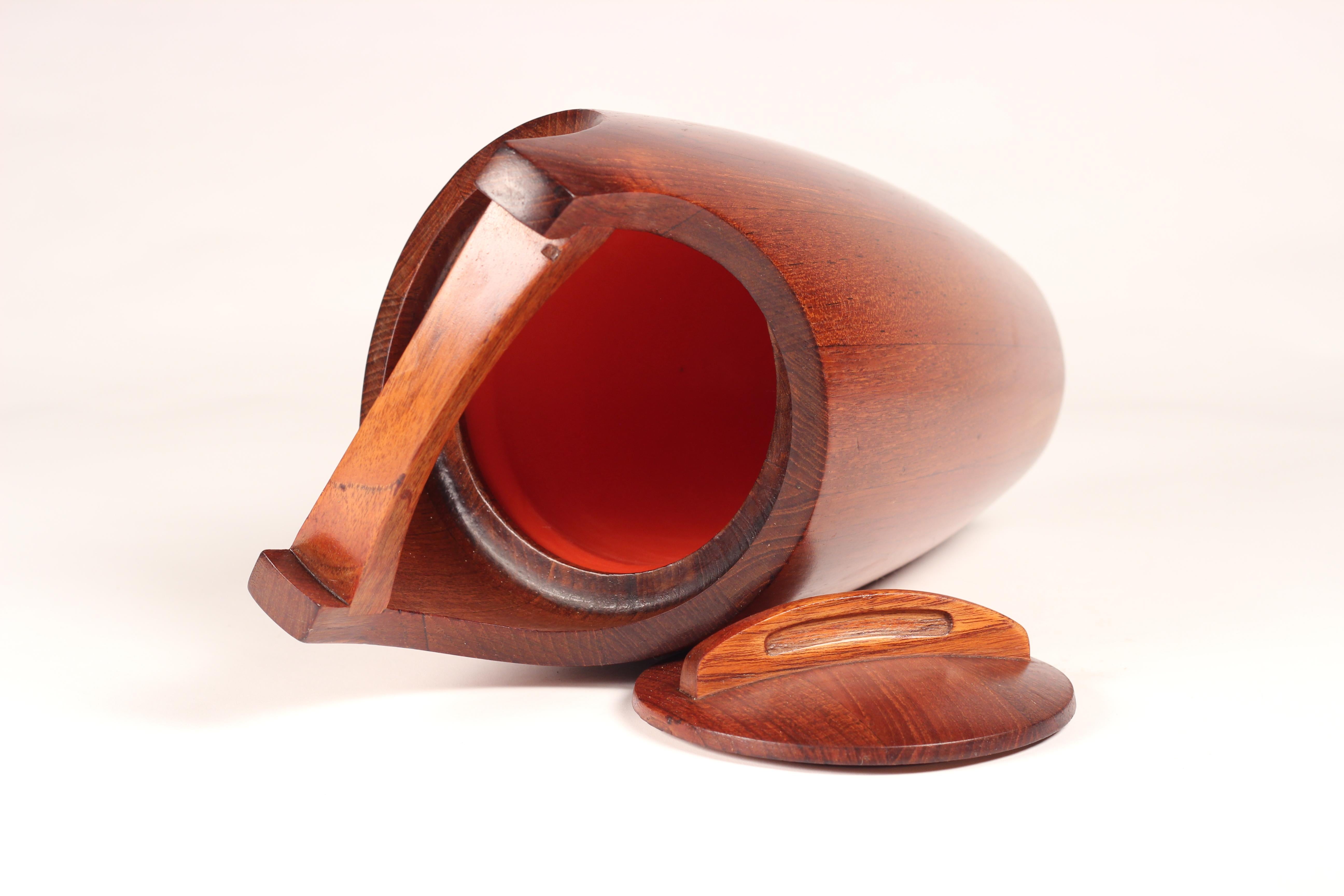 Scandinavian Modern Teak ‘Congo’ Ice Bucket by Jens Quistgaard For Sale 2