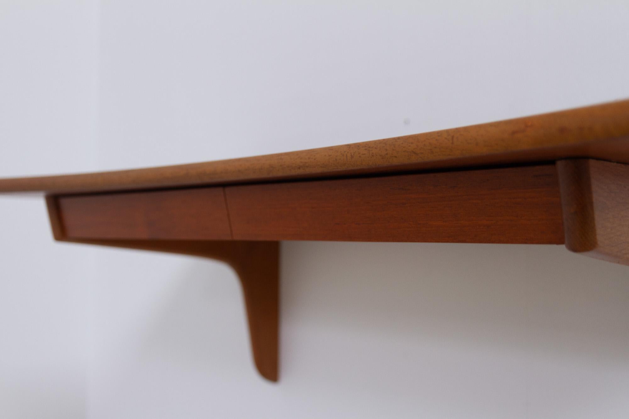 Mid-20th Century Danish Mid-Century Modern Teak Console Table, 1950s.