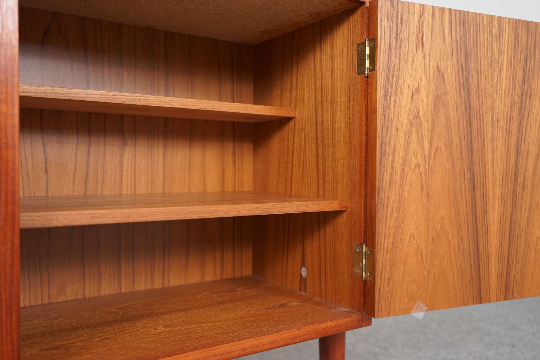 Danish Mid-Century Modern Teak Desk, by Ib Kofod Larsen For Faarup For Sale 11