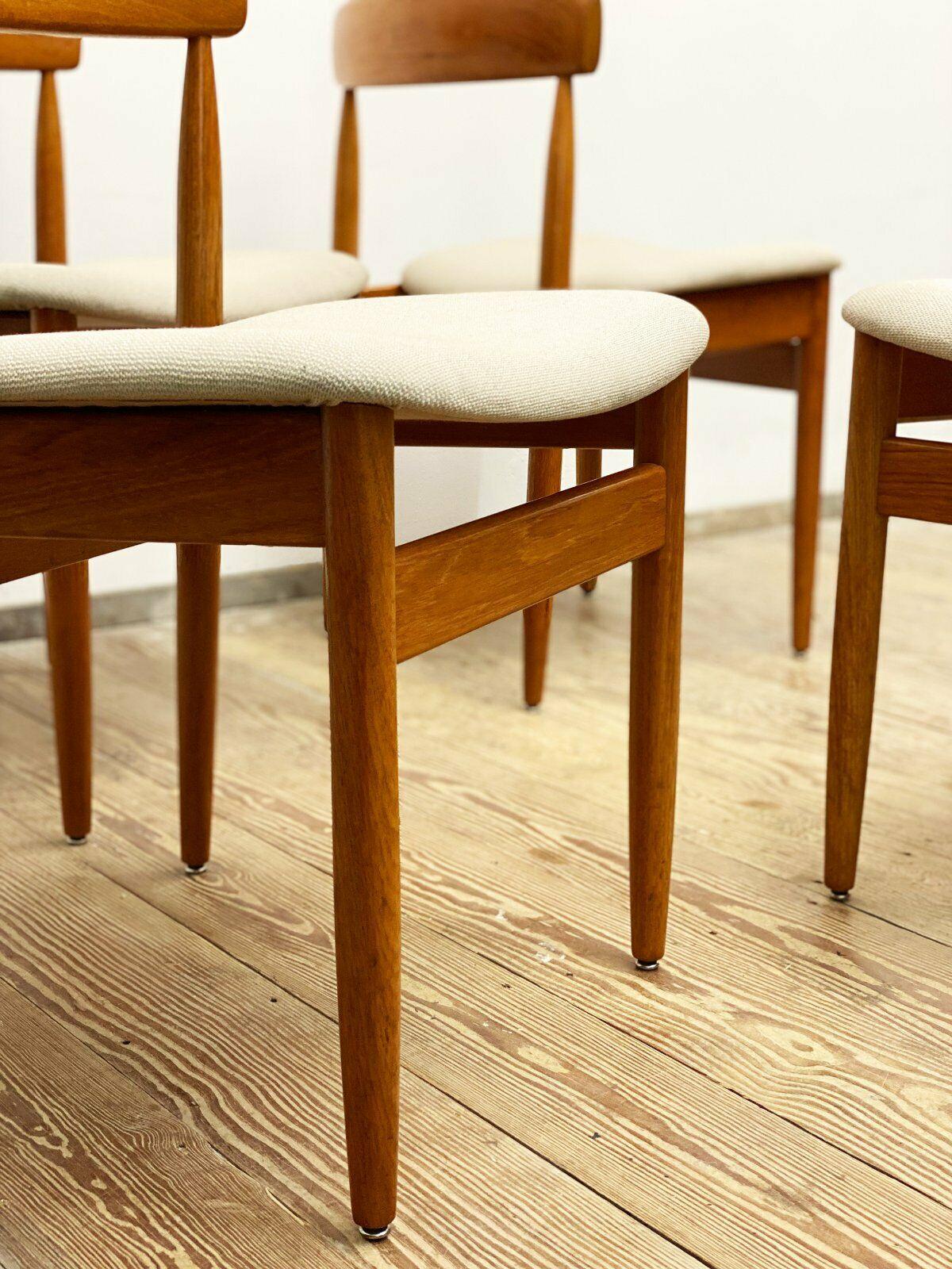 Danish Mid-Century Modern Teak Dining Chairs by Farsö Stolefabrik, Set of 4 5