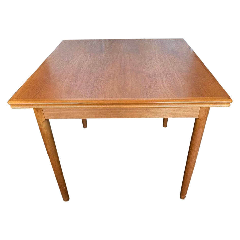 Danish Mid-Century Modern Teak Dining Room Table