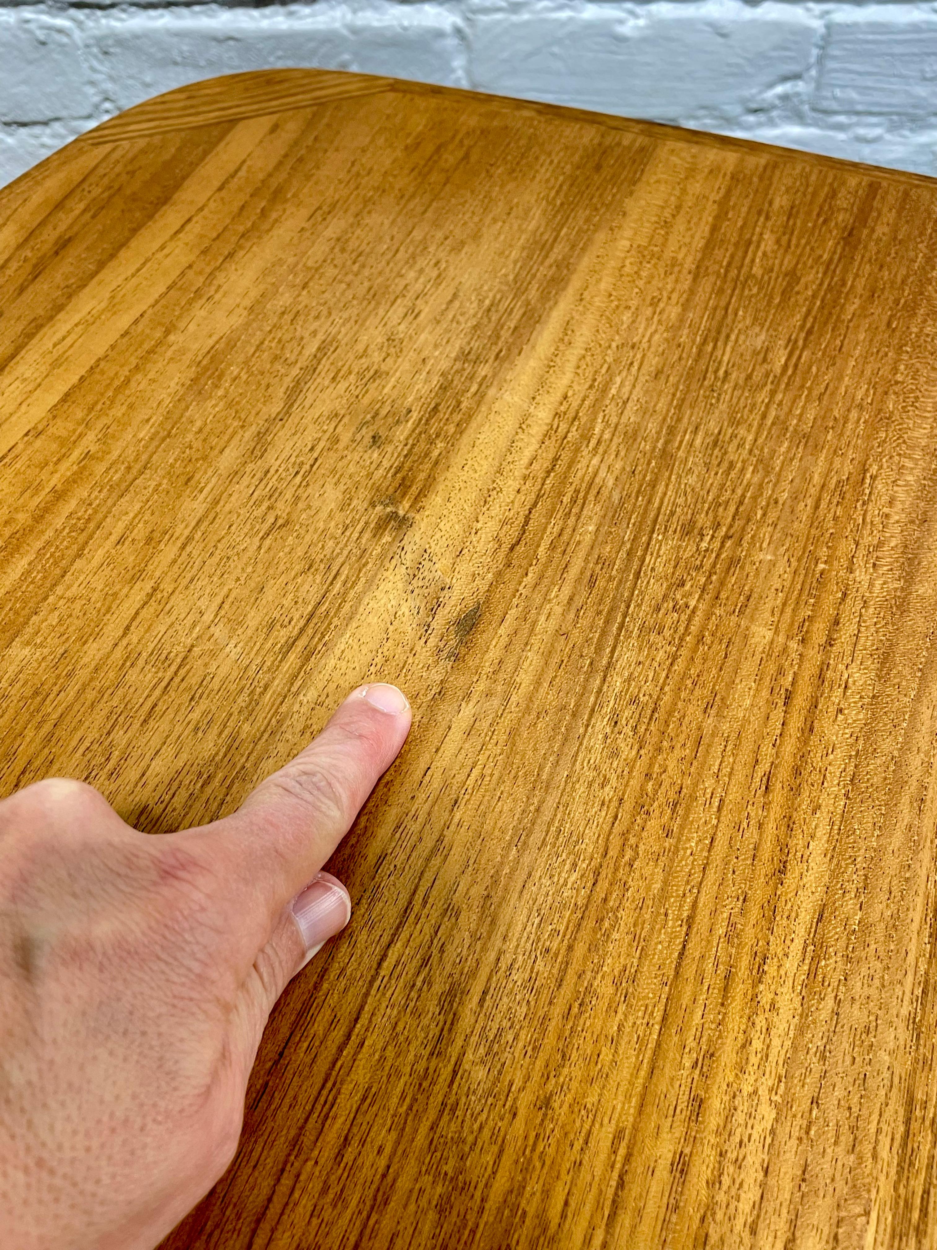 DANISH Mid Century MODERN Teak DINING Table, Made in Denmark, c. 1960's 10