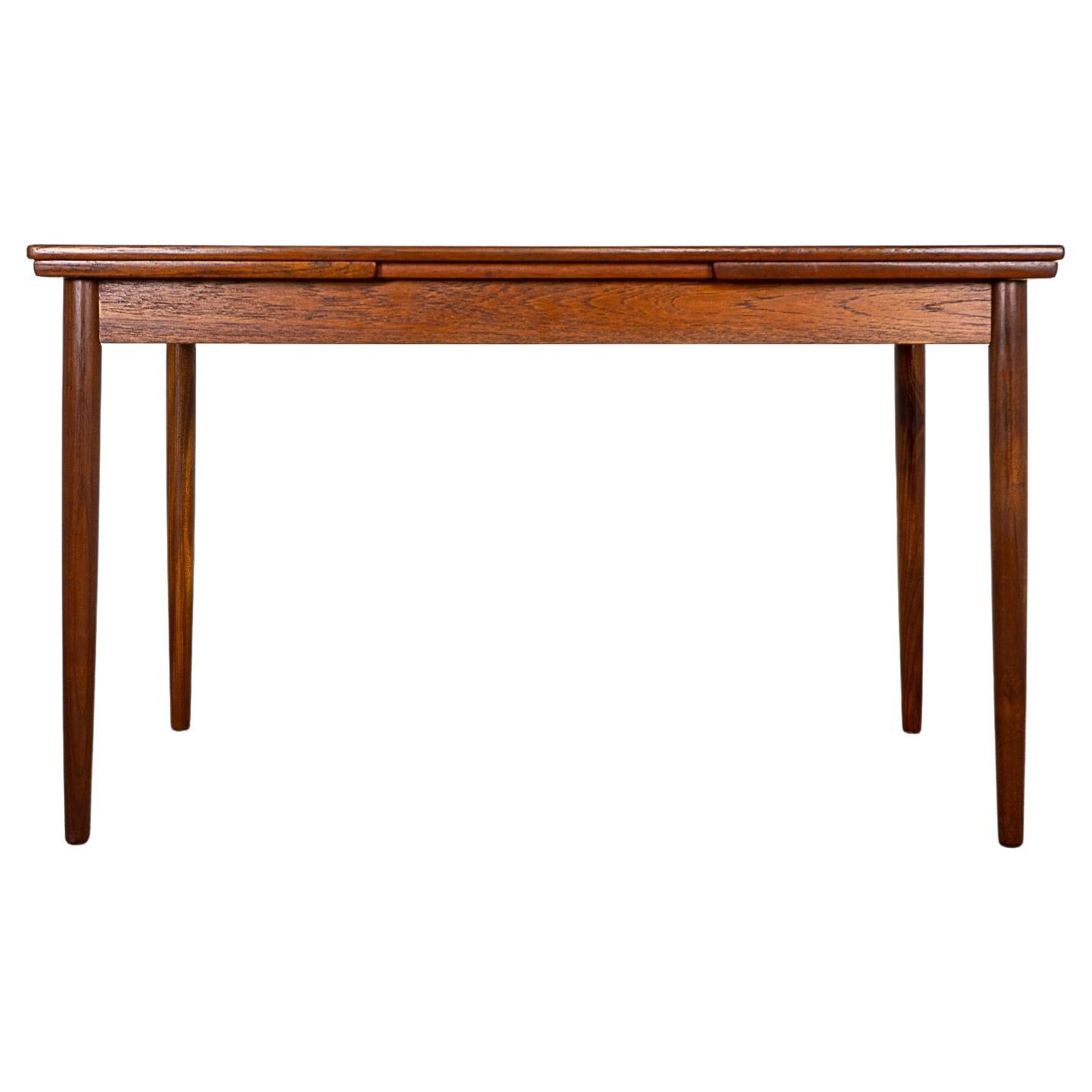 MidCentury Modern Teak DrawLeaf Dining Table by Brdr. Furbo at 1stDibs brdr furbo dining