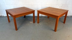 Danish Mid-Century Modern Teak End Tables by Interform Collection