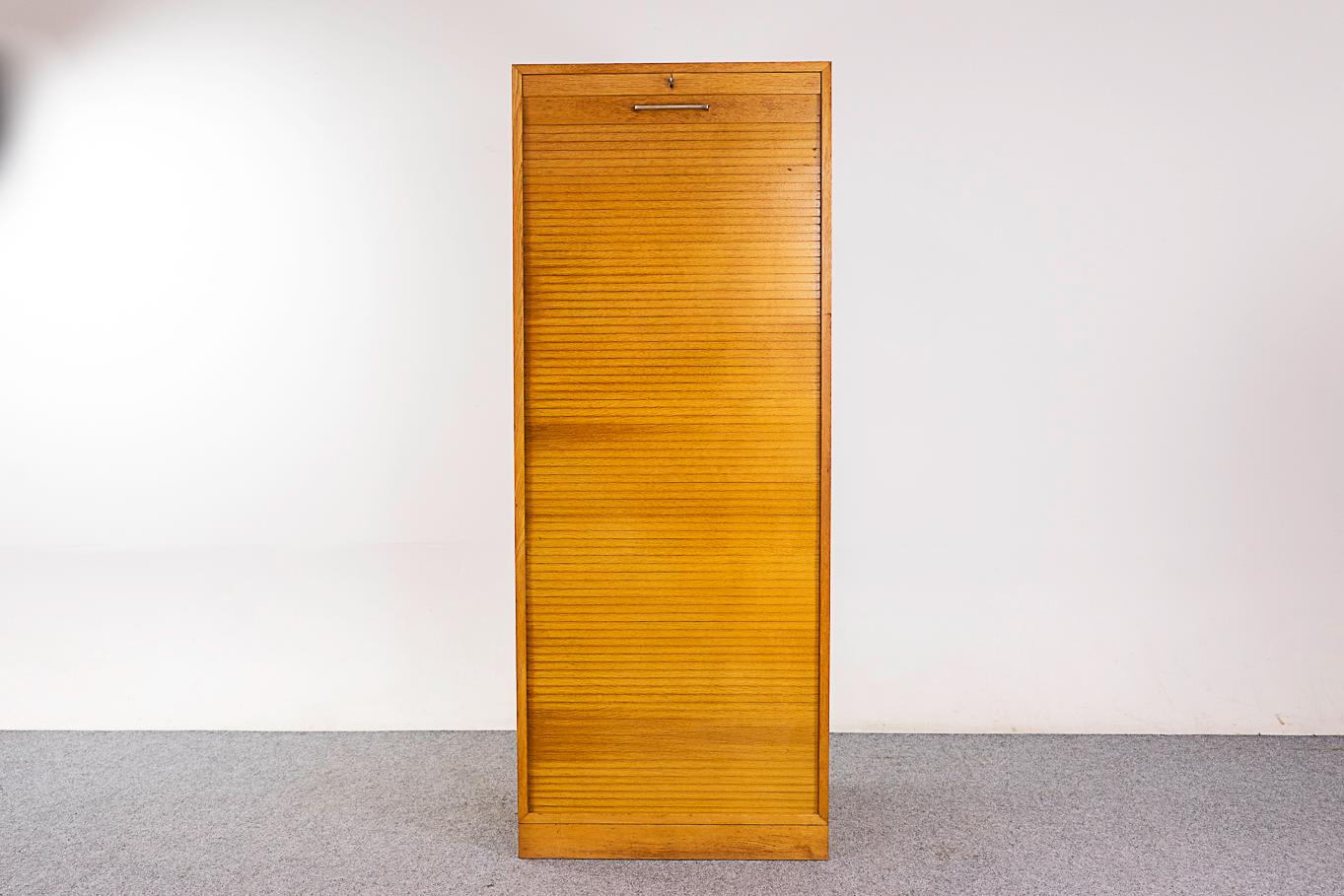 Mid-20th Century Danish Mid-Century Modern Teak File Cabinet For Sale