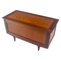 Danish Mid Century Modern Teak Hope Chest Trunk Storage MINT