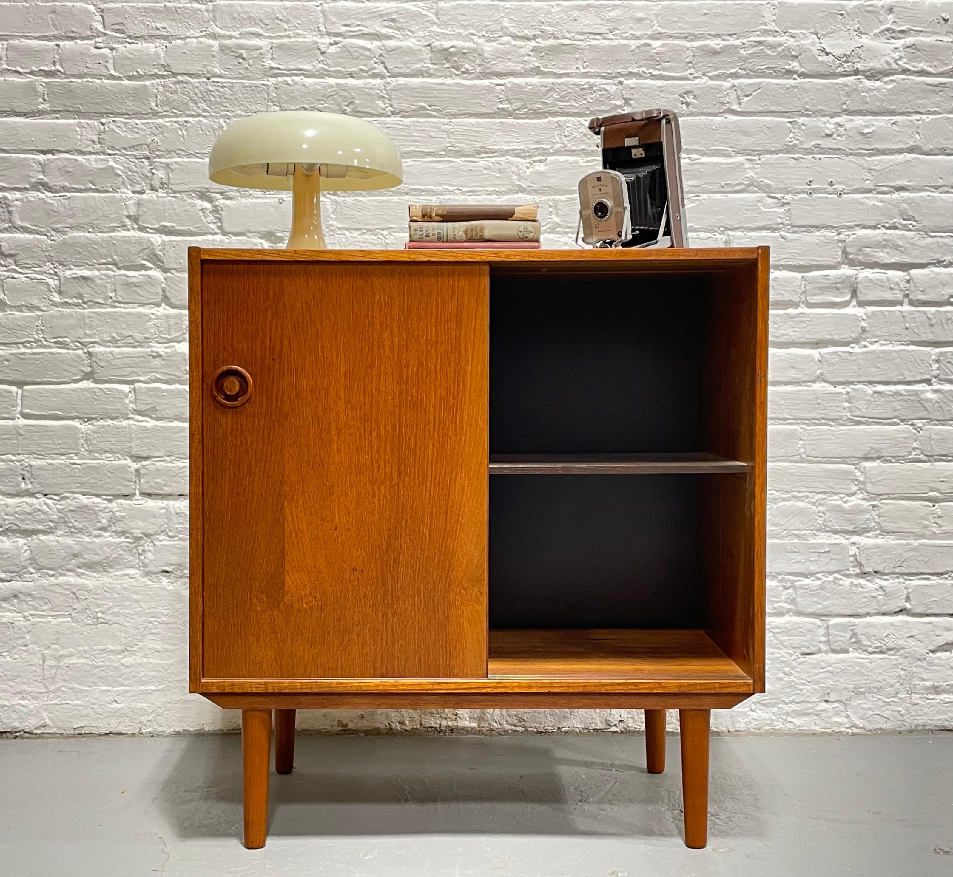 Mid-20th Century DANISH Mid Century Modern Teak Jr. CREDENZA / STORAGE Cabinet, circa 1960's For Sale