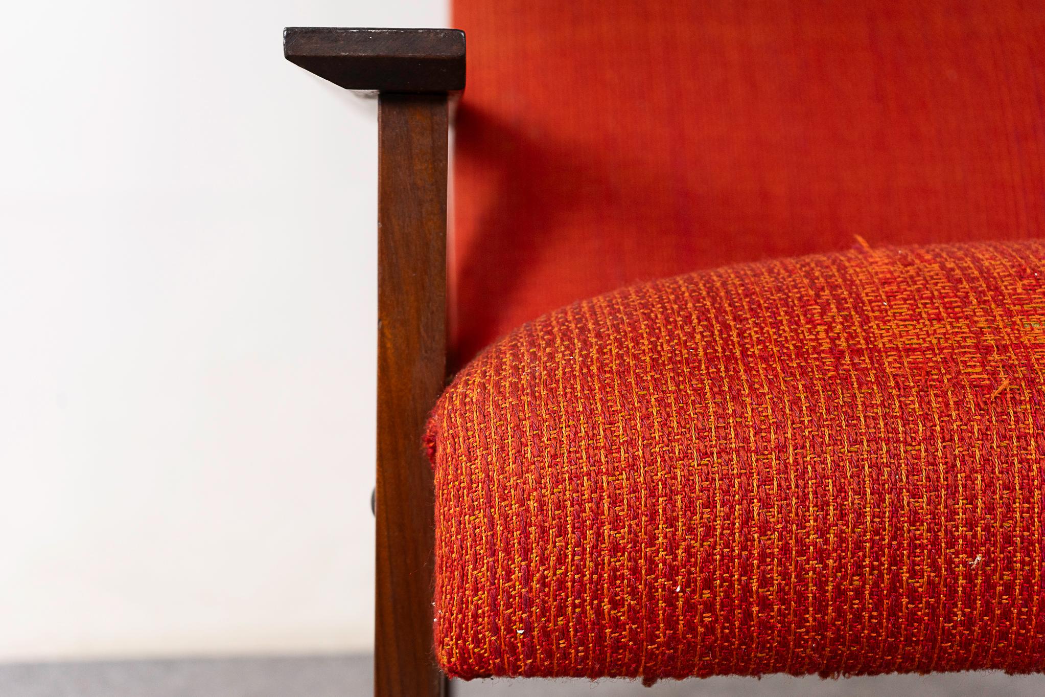 Mid-20th Century Danish Mid-Century Modern Teak Lounge Chair For Sale